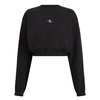 Black Sweater with Regenerative Cotton