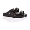 Black Sandals Customized Men's Shoes