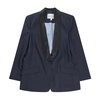 Elegant blazer with deep v-neck