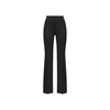 High Waist Flare Pants in Black