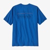 PATAGONIA P-6 Logo Responsibili-Tee® Outline: Vessel Blue