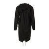 Black Fishtail Parka Coat