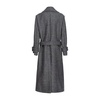 Pinko Long Calice Wool Coat With Belt