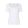 Crystal Lace T-shirt with Tulle Panels