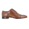 Tobacco Oxford Flat Shoes