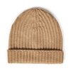 Cashmere Knit Beanie in Beige