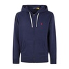 Navy Fleece Hooded Sweatshirt