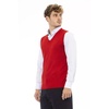 Red V-neck Vest