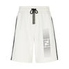 Heavy Jersey Bermuda Shorts with FF print