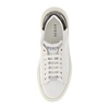 White Sporty Synthetic Sneakers for Men