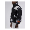 EX-RAY AOP Blur Nylon Puffer Jacket