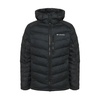 Black Synthetic Winter Jacket for Men