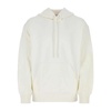 Oversize Ivory Cotton Sweatshirt