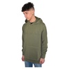 Green Hooded Sweater Logo Front