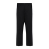 Black Wool Trousers for Men