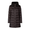 Quilted Down Jacket with Faux Fur