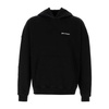 Oversize Black Cotton Sweatshirt