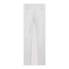 DIOR HOMME Men's Pearl-Colored Wool Cavalry Pants with Pleated Detailing