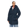 Blue Coat with Adjustable Hood