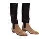 Sophisticated Suede Heeled Chelsea Boots