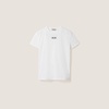 logo-embroidered cotton T-shirt