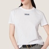 logo-embroidered cotton T-shirt