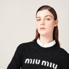 logo-intarsia cashmere jumper