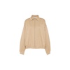 oversized cotton blouson jacket