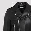 Luxurious Black Leather Jacket AW24