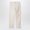 Carhartt Wip Single Knee Pant Wax In Organic Cotton