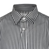 Maison Margiela C-Striped Short-Sleeved Shirt