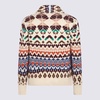 Altea Multicolour Wool Blend Cardigan