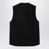 Carhartt Wip Arbor Vest Black Cotton Waistcoat