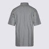 Maison Margiela C-Striped Short-Sleeved Shirt