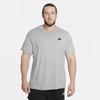 Nike Club unisex T-shirt in gray heather