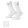 Unisex Everyday Plus Cushioned Training Crew Socks 3 Pairs