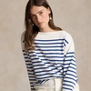 Mariner striped cotton top