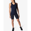 Athlete sleeveless stretch-woven vest top