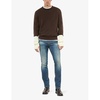 Crew-neck relaxed-fit wool jumper