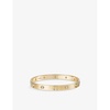 LOVE 18ct yellow-gold and 10 brilliant-cut diamond bracelet