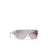 CH5495 shield-frame acetate sunglasses