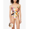 Rio floral-print stretch-recycled polyester swimsuit