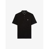 Logo-embroidered regular-fit cotton-pique polo shirt