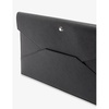 Sartorial leather envelope pouch