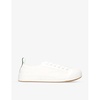 Vulcan pull-tab canvas low-top trainers