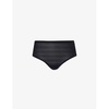 Soft Stretch Stripes one-size high-waisted thong