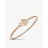 Chopard x 007 Happy Hearts Golden Hearts 18ct rose-gold and 0.19ct white-diamond bangle