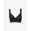 Signature stretch-lace bra