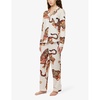 Rayas tiger-print cotton pyjamas