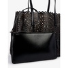 Mina 32 laser-cut leather tote bag